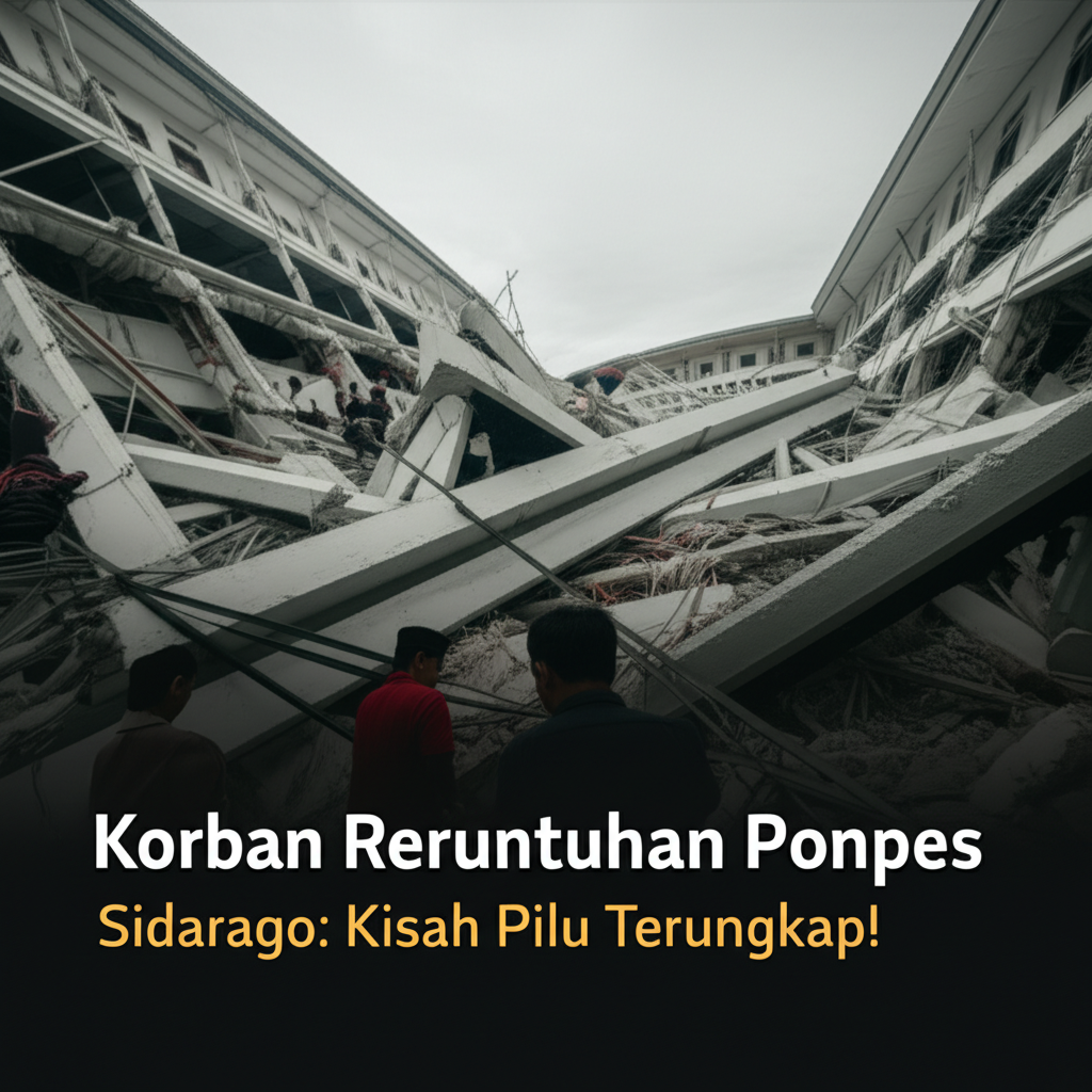 Generate an eye-catching, high-quality featured image prompt for a blog post about: Korban Reruntuha