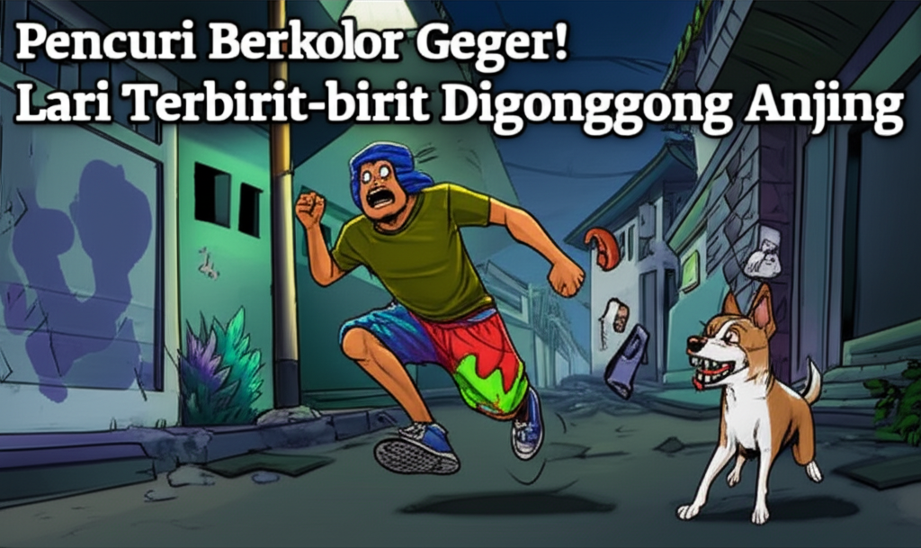 Generate an eye-catching, high-quality featured image prompt for a blog post about: Pencuri Berkolor